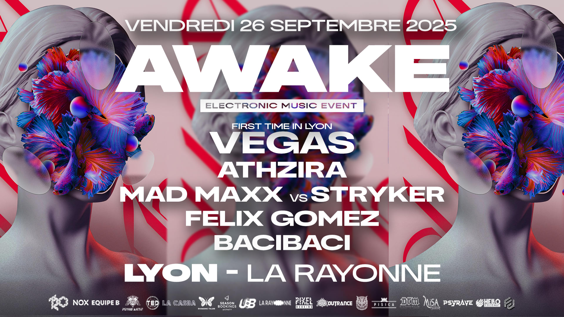 Awake : Vegas, Athzira, Mad Maxx Vs Stryker, Felix Gomez