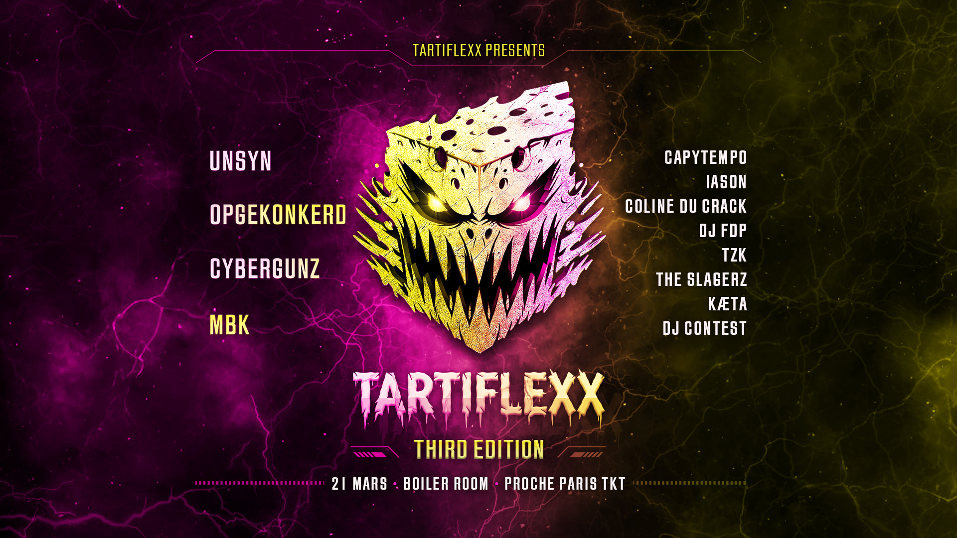Tartiflexx Third Edition