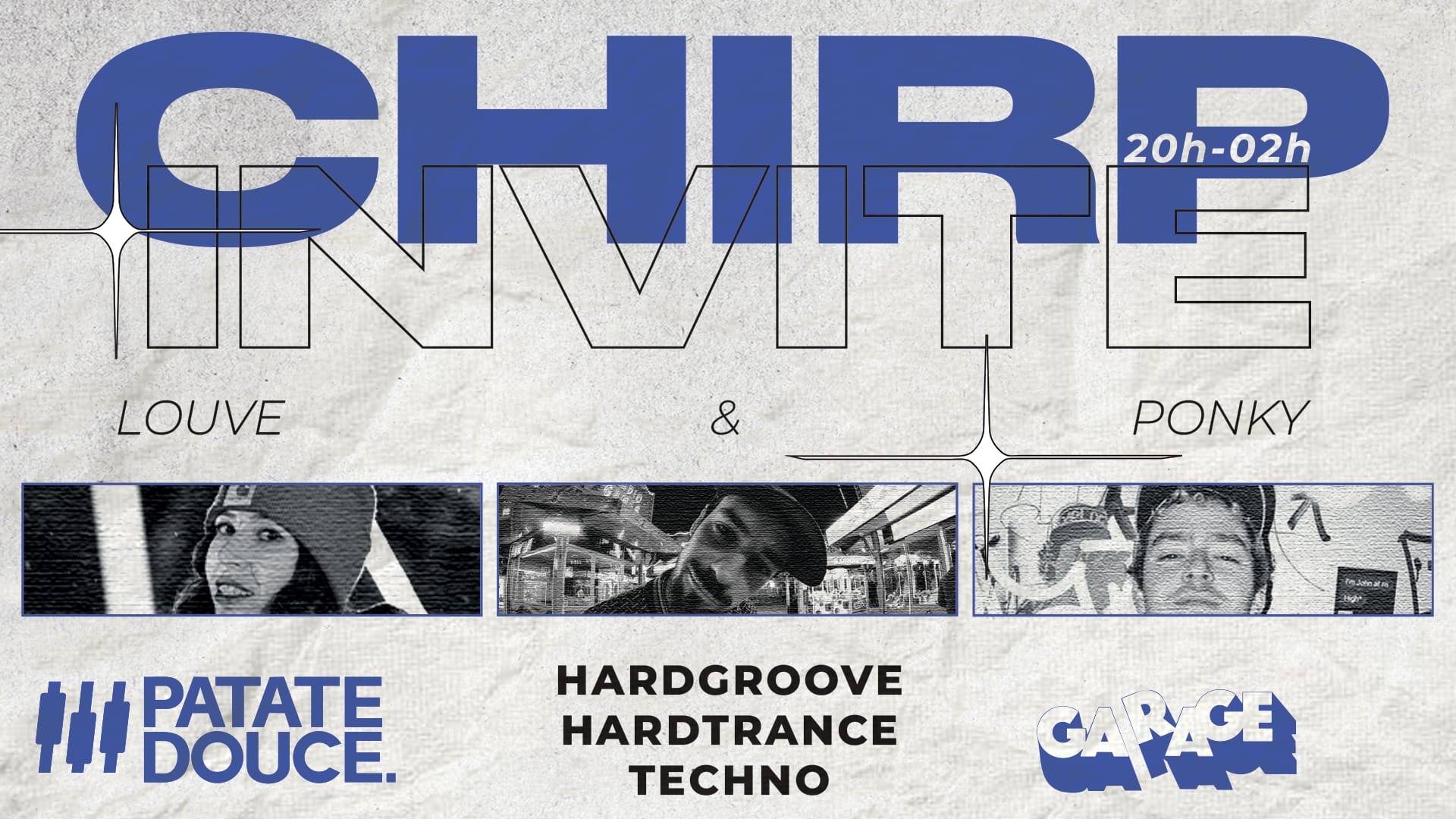 Chirp Invite Ponky & Louve