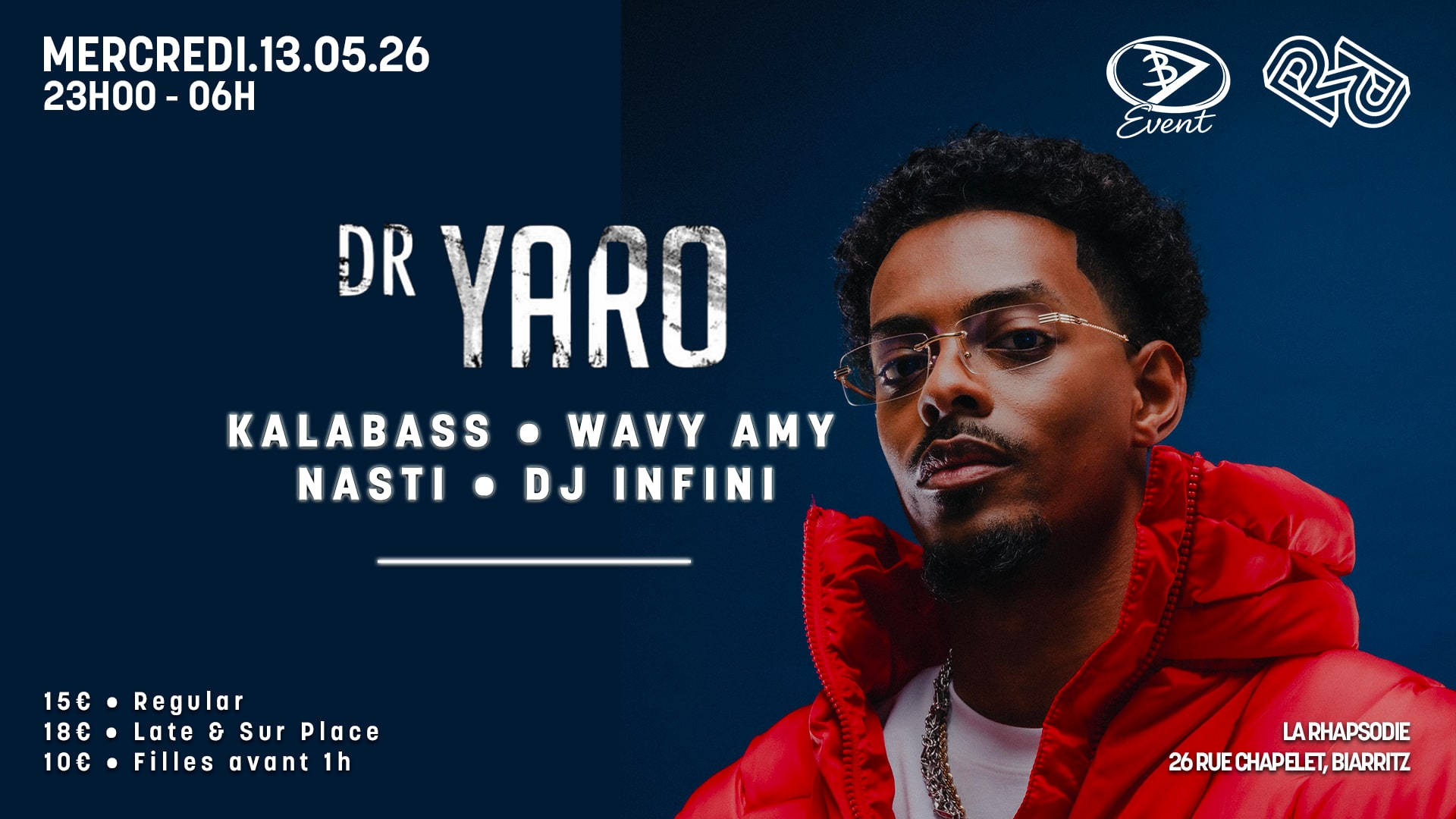 Showcase : Dr Yaro // Kalabass • Wavy Amy • Nasti •Dj Infini