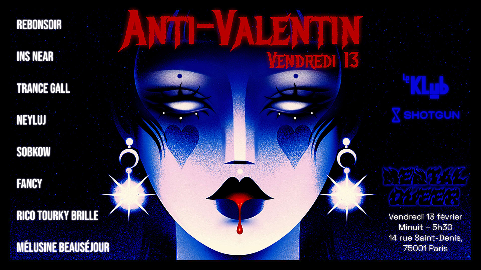 Mental Queer • Anti-Valentin Du Vendredi 13