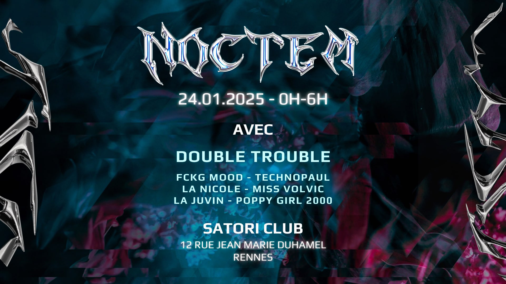 Noctem Avec Double Trouble • Fckg Mood • Technopaul ...