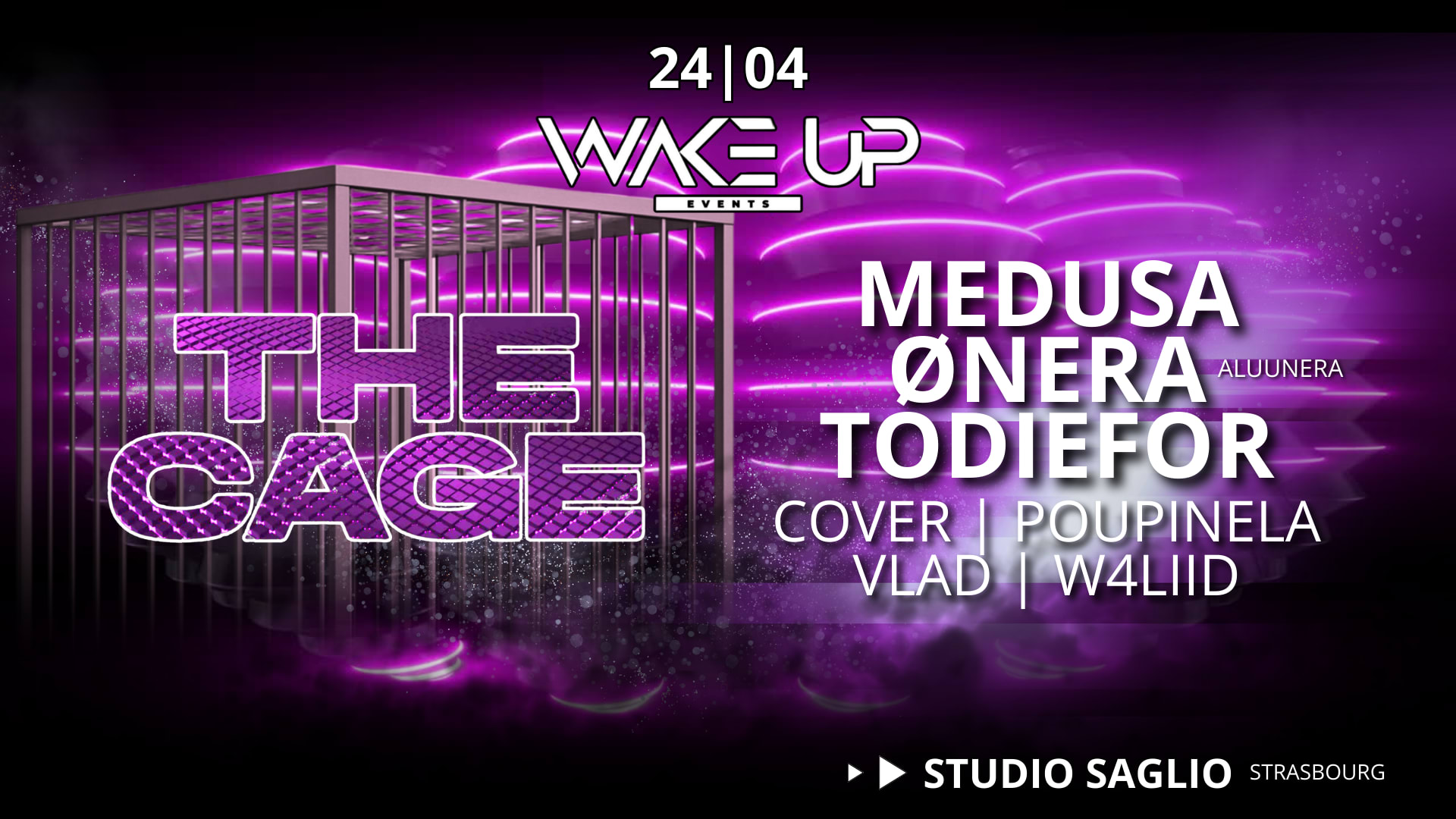 The Cage W/ Médusa, Todiefor, Ønera & More