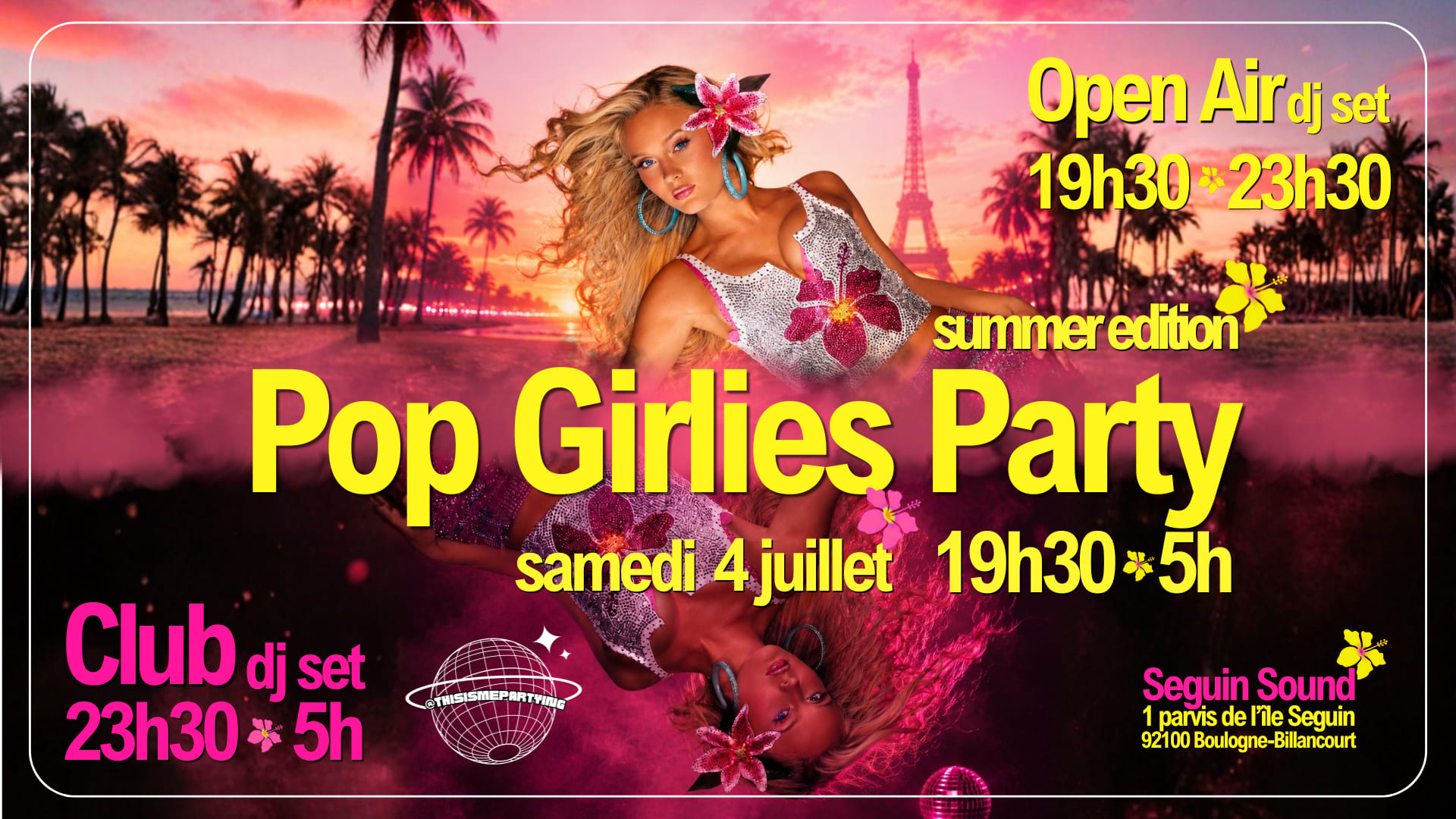 Pop Girlies Party Summer Edition