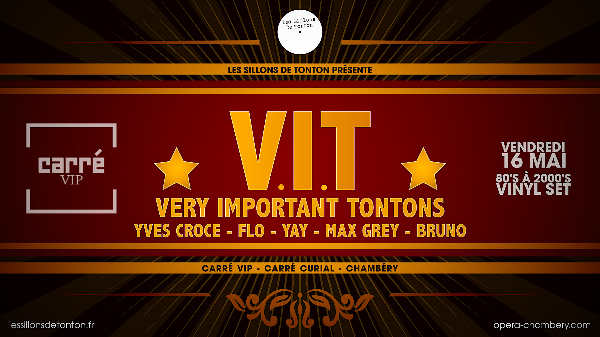 Les Tontons @ Carré Vip - Chambery