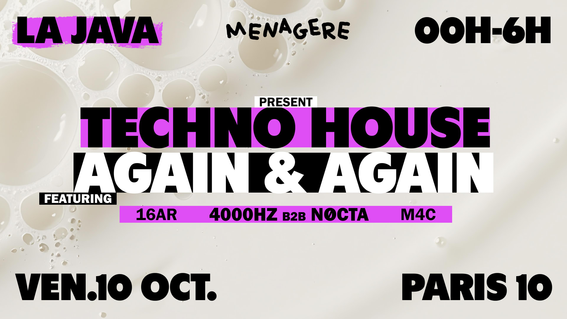 Techno House Again & Again