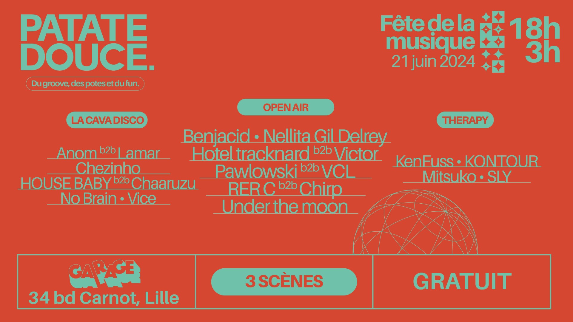 Patate Douce Présente Sa Fête De La Musique 2024