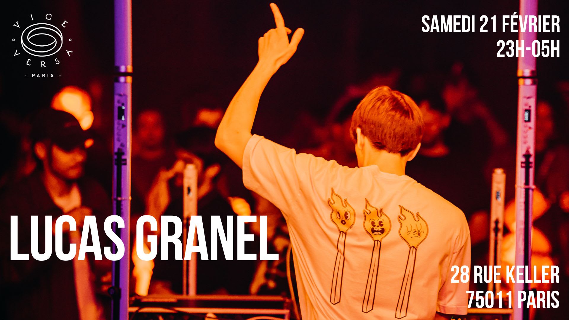 Lucas Granel - All Night Long Au Vice Versa (La Deuxième !)