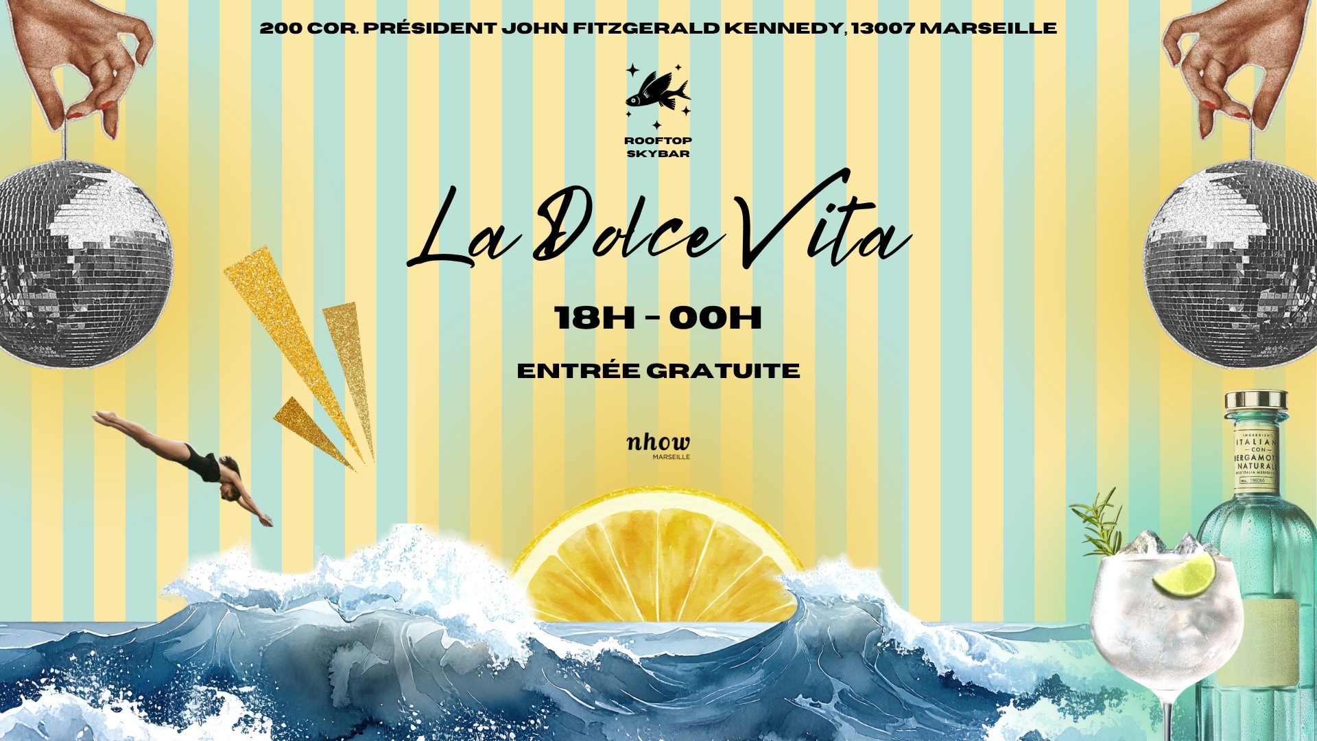 La Dolce Vita I Rooftop Skybar I Dj Set - 20.05