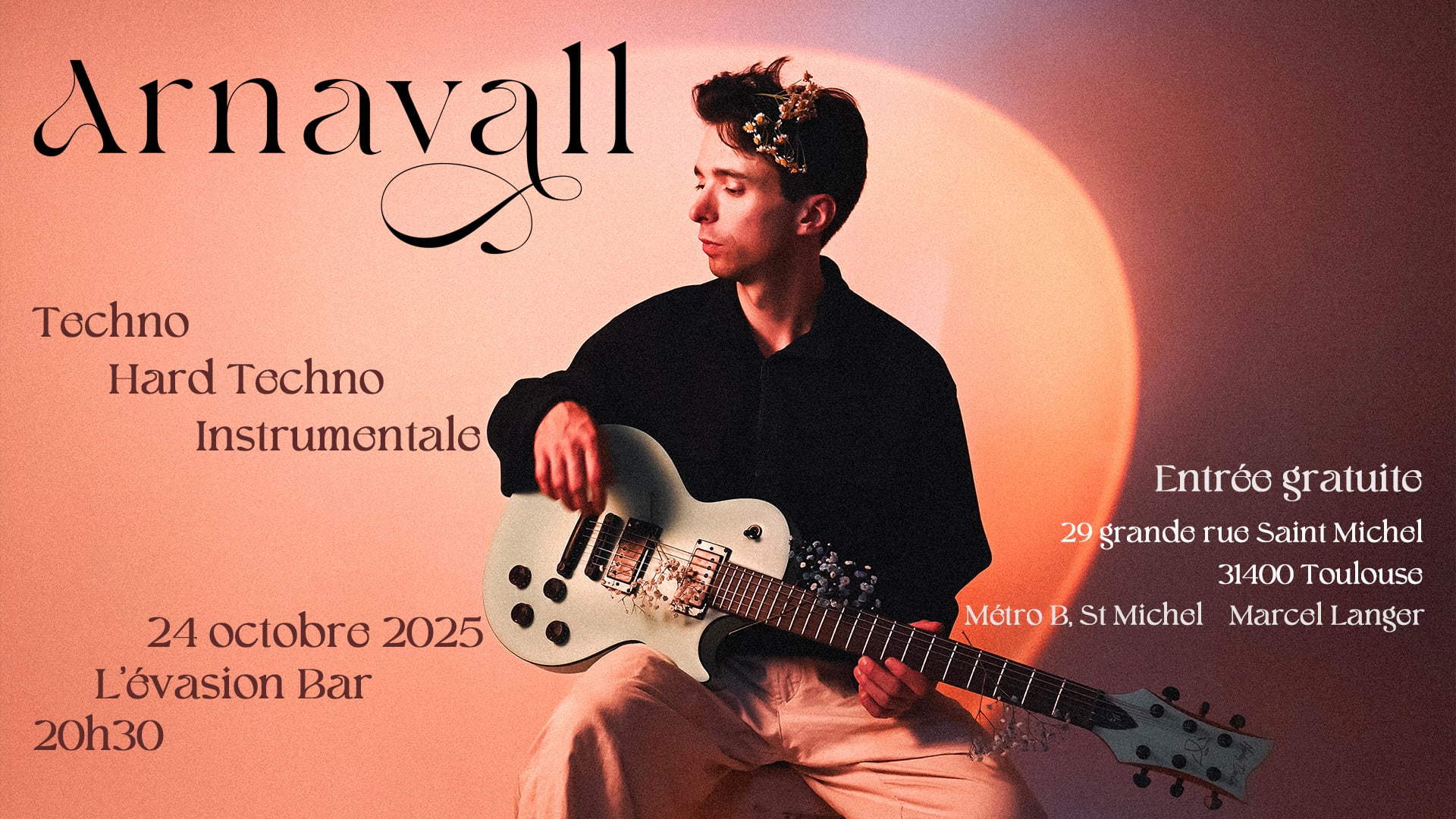 Arnavall (Live) Techno, Hard Techno Instrumentale (Gratuit)