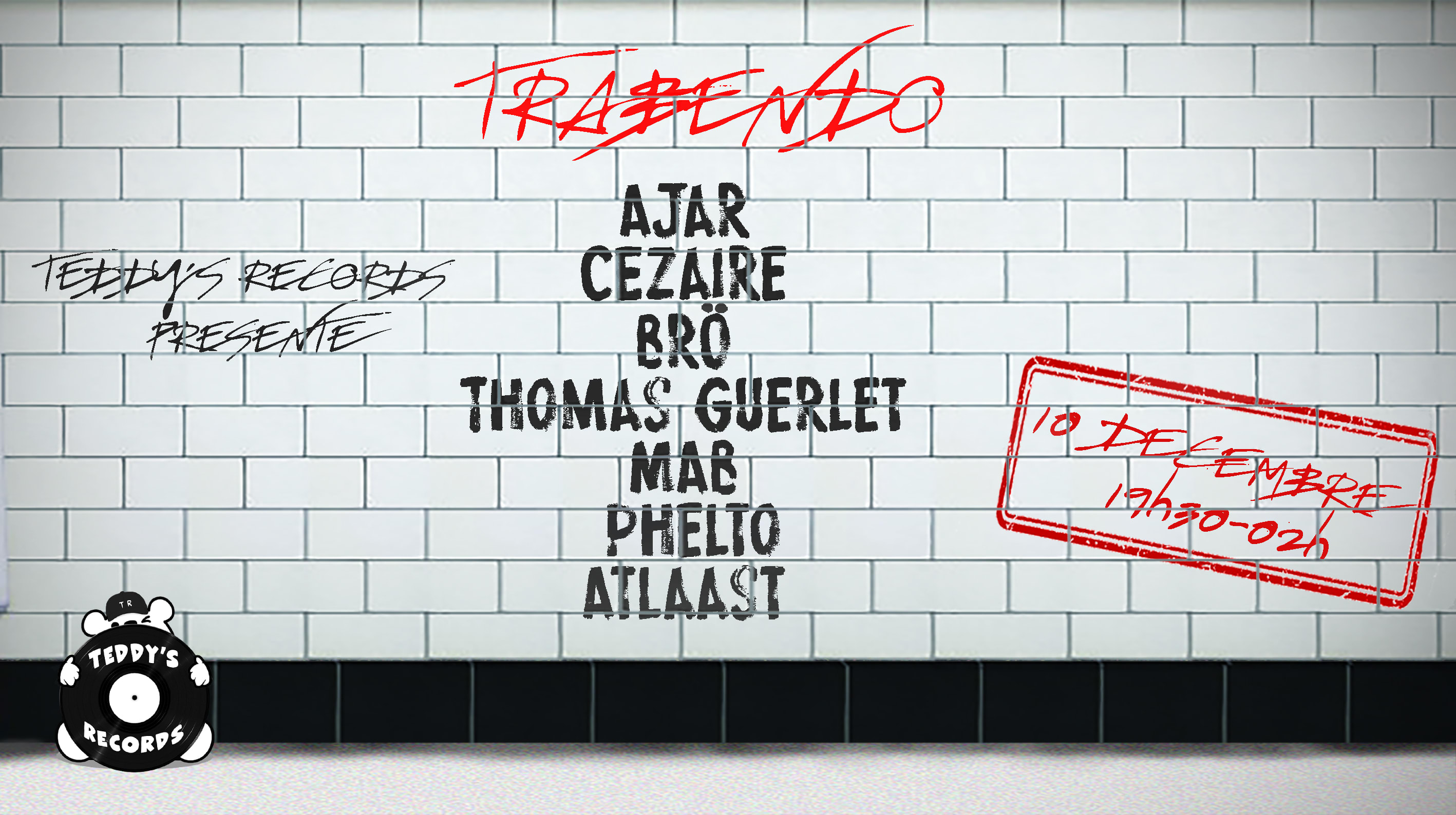 Teddy's Records // Ajar, Cézaire, Brö, Thomas Guerlet, Mab..