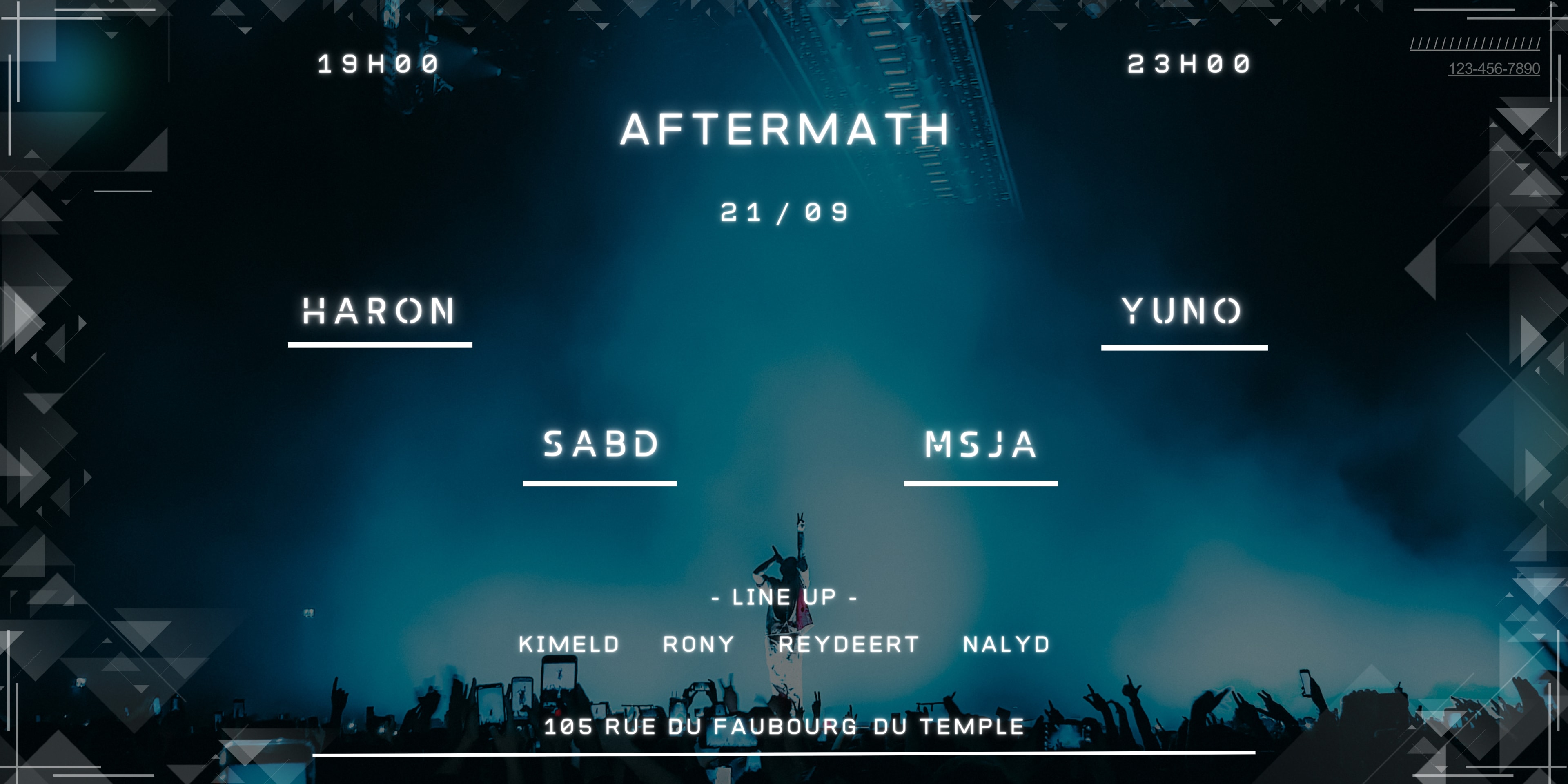 Concert Aftermath At La Java (Sabd, Haron, Msja, Yuno)