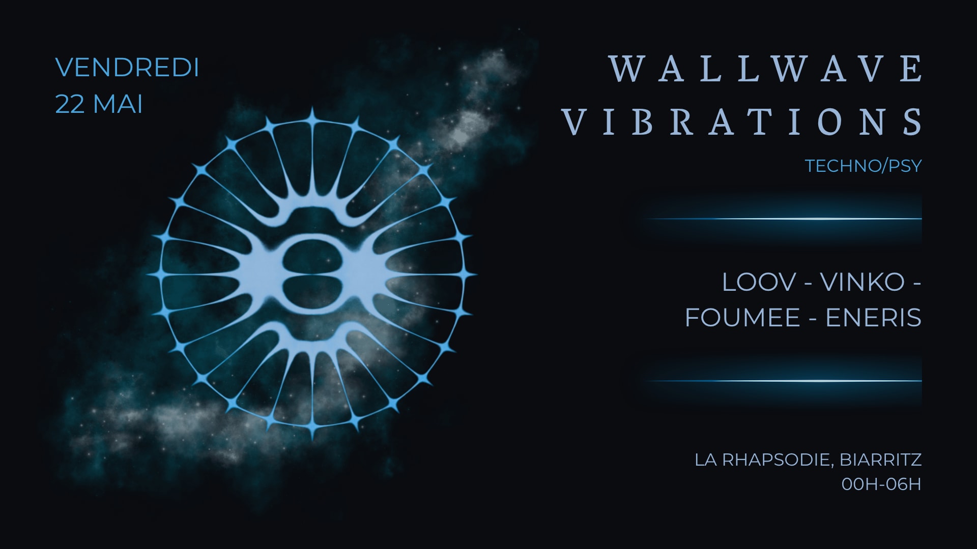 Wallwave Vibrations : Eneris • Loov • Vinko • Foumee