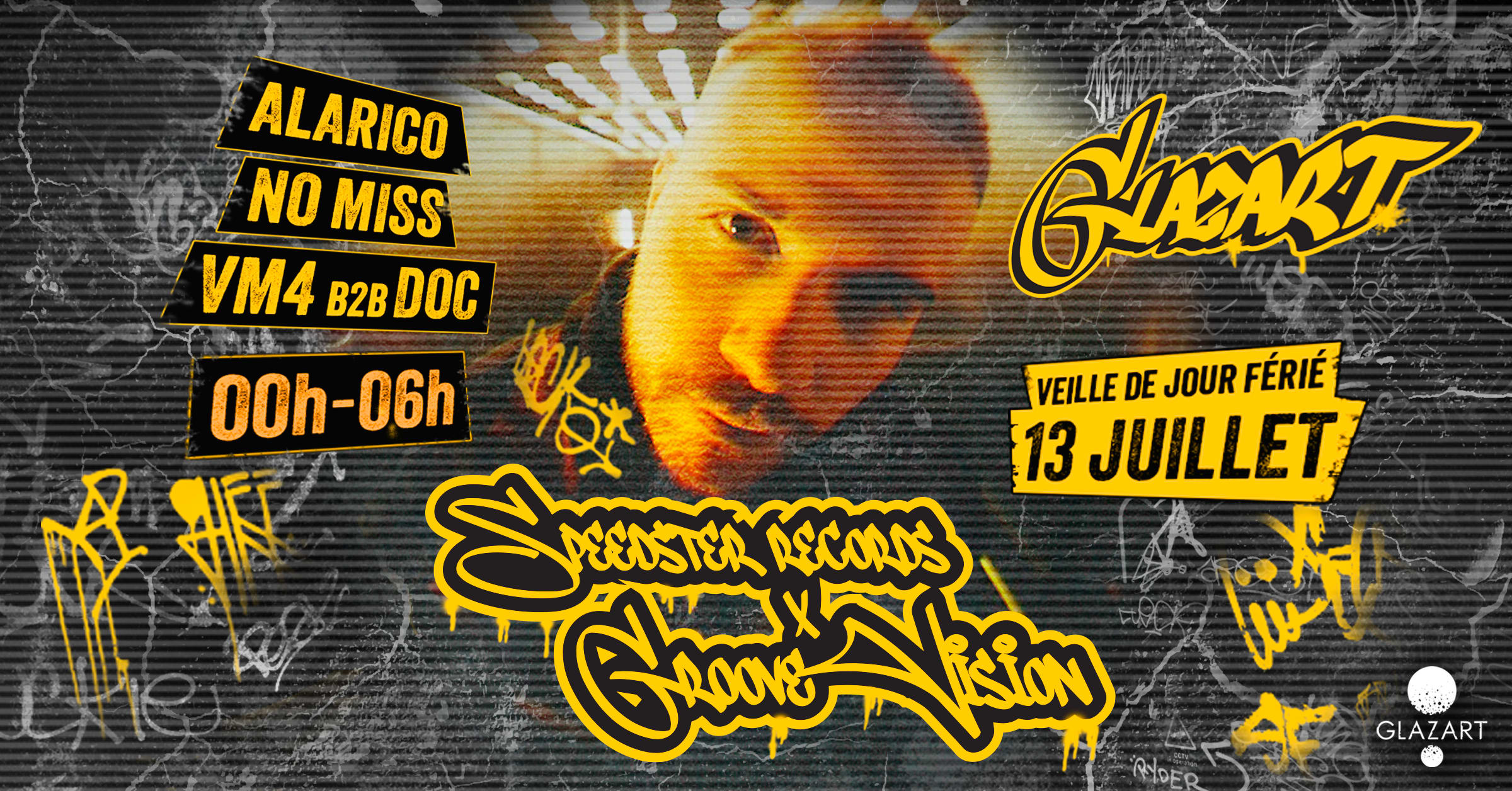 Speedster X Groove Vision : Alarico, No Miss & Vm4 B2b Doc