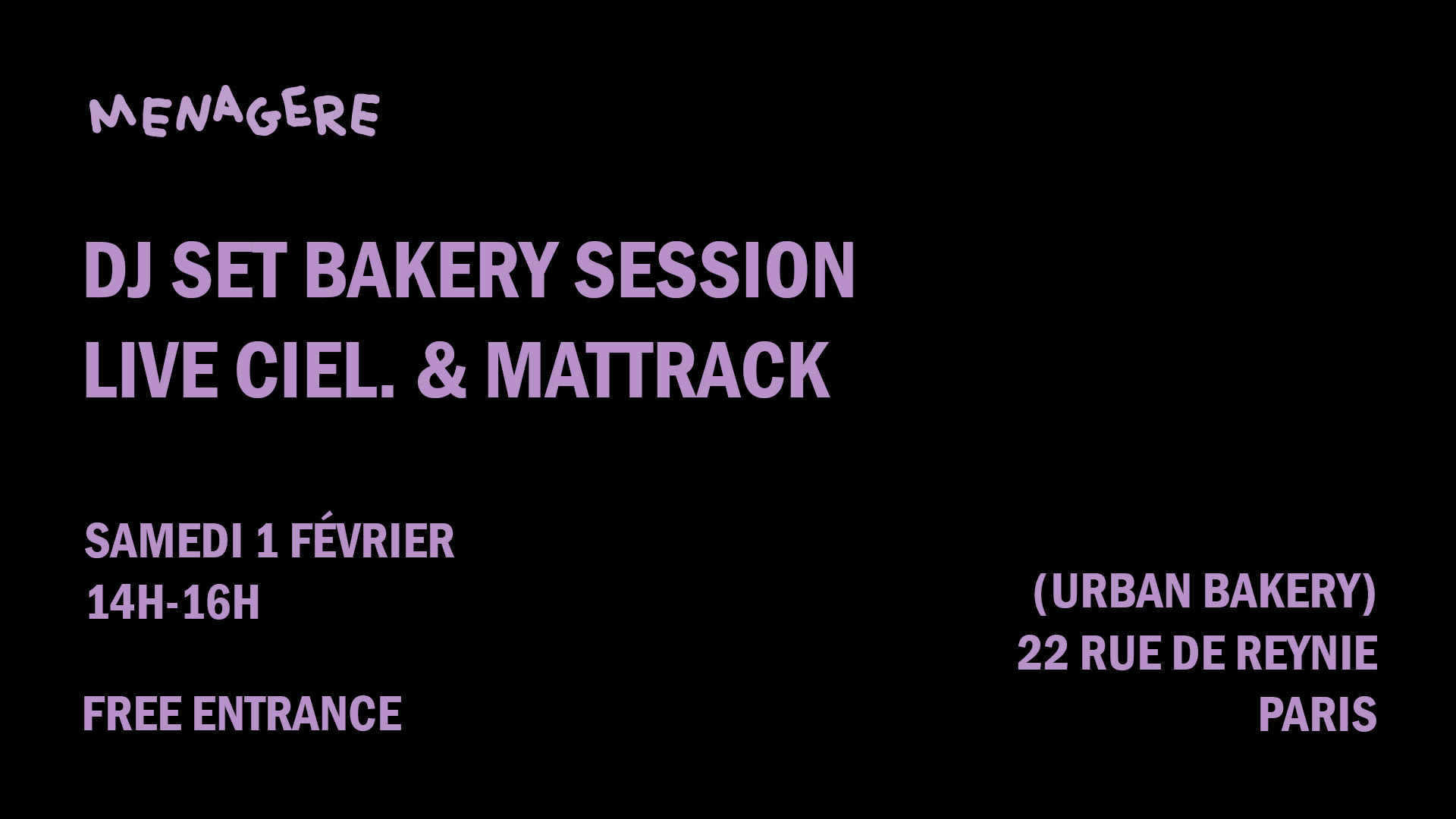 Bakery Session