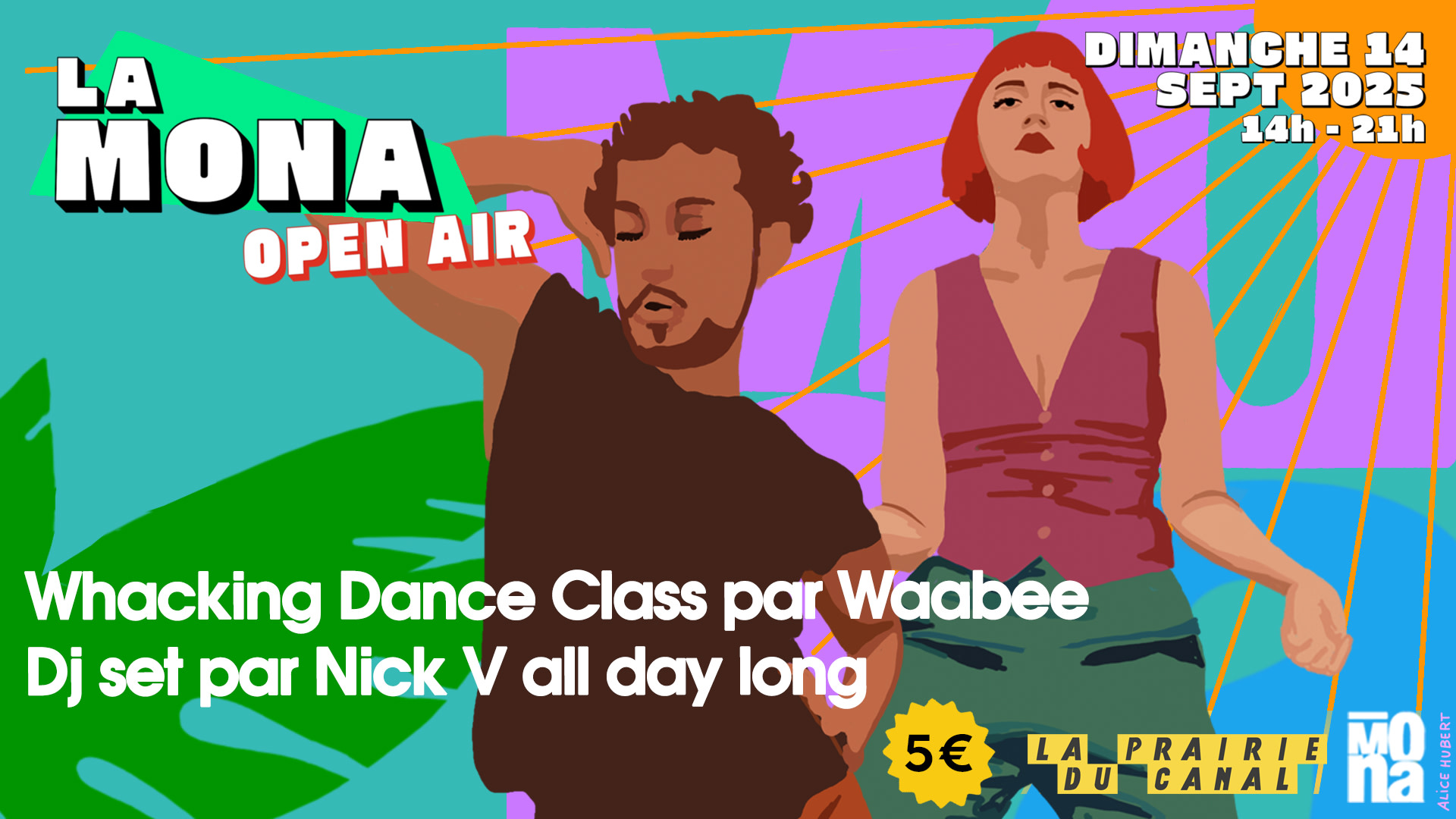 La Mona Open Air: Nick V All Day Long & Waacking Par Waabee