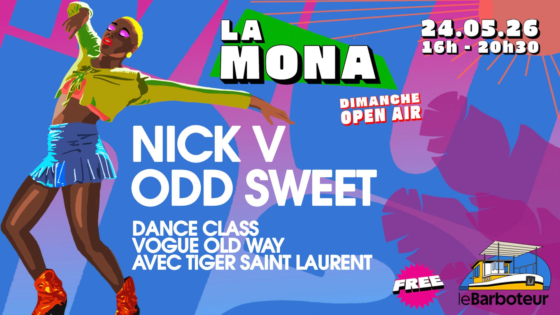 La Mona Dimanche Open Air #2 - Gratuit
