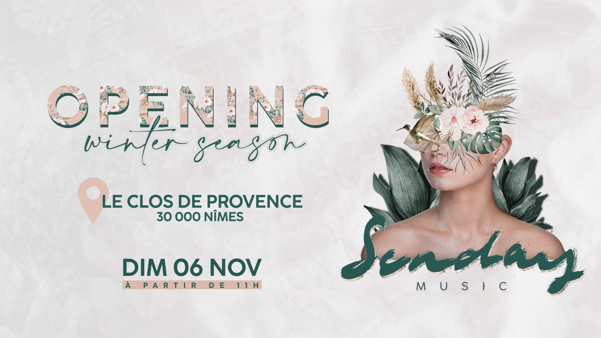 Opening Season ᚖ Sunday Music X Clos De Provence