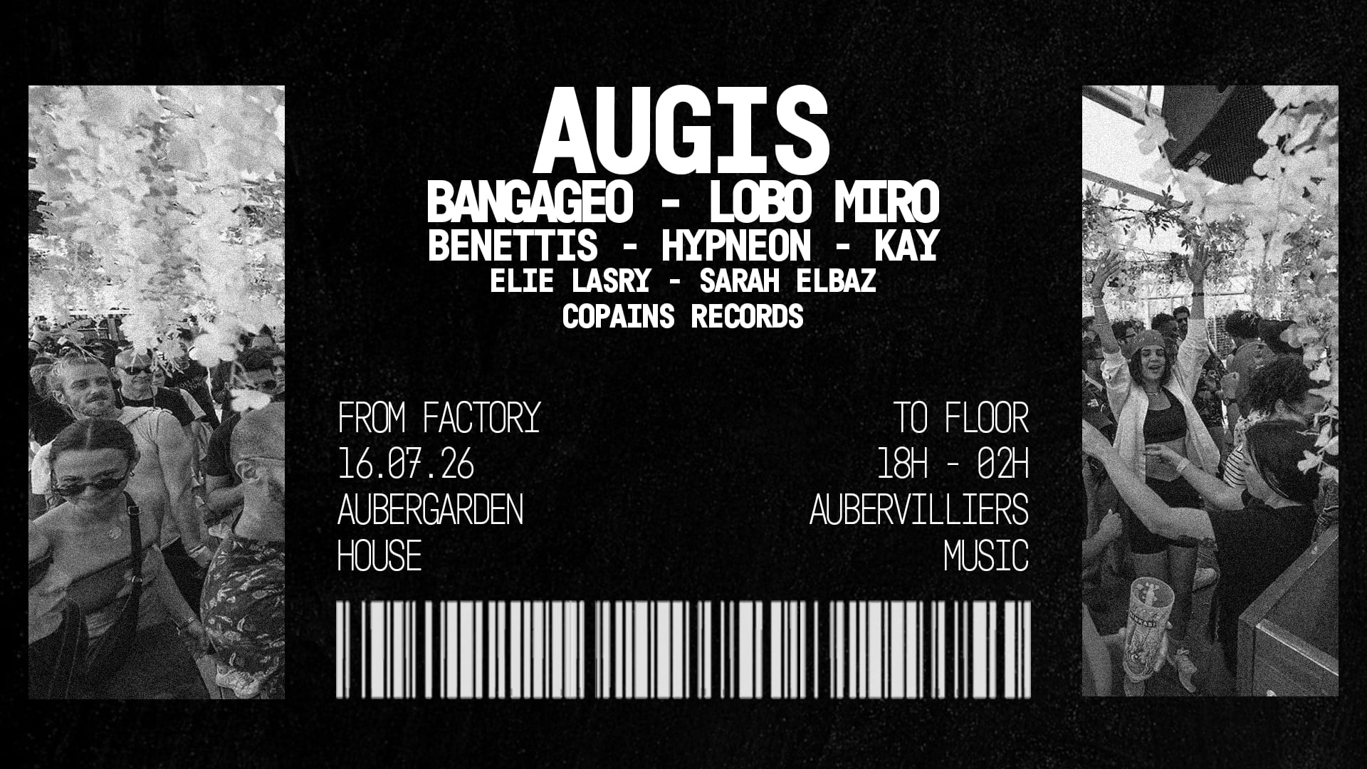 From Factory To Open Air - Augis, Bangageo, Lobo Miro