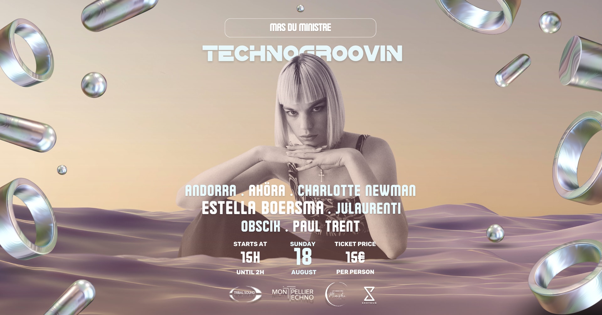 Technogroovin | Guest Estella Boersma |  Mas Du Ministre
