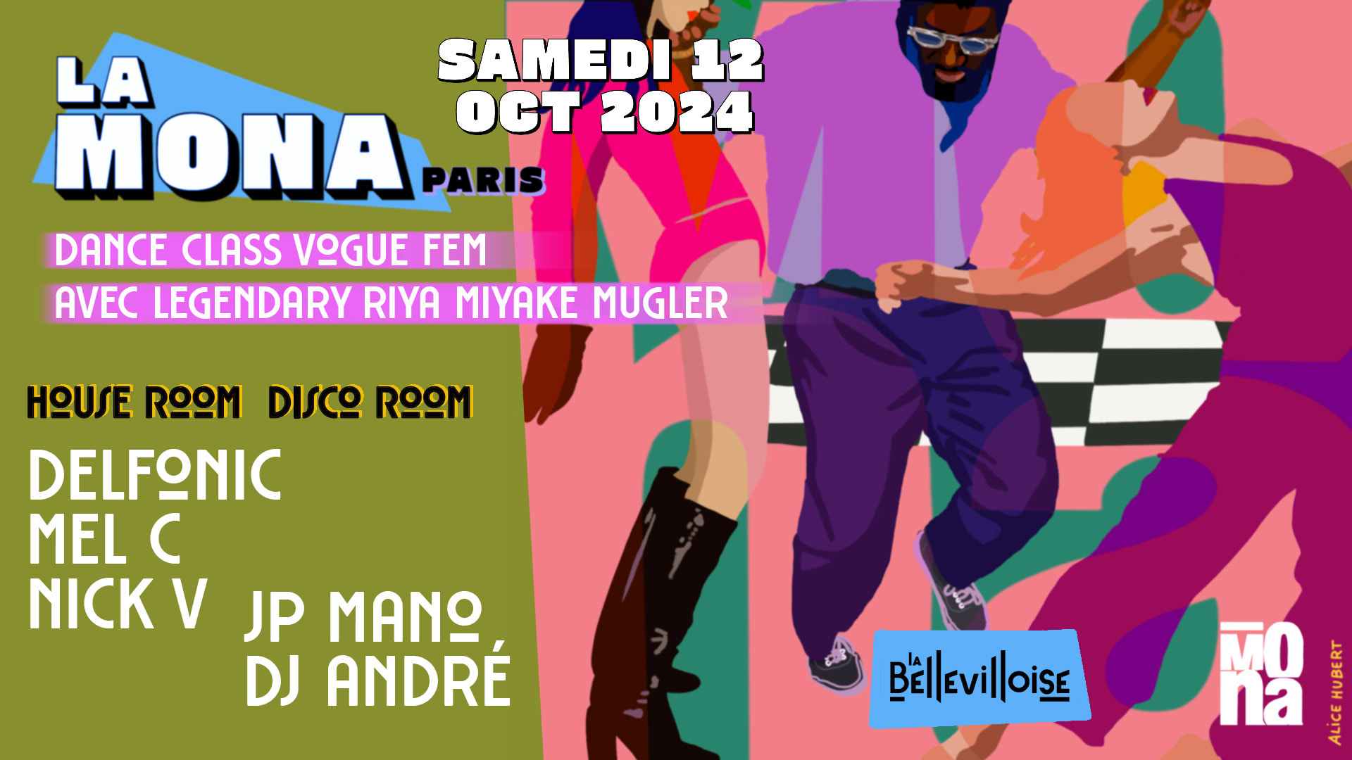 La Mona W/ Delfonic, Mel C, Nick V, Jp Mano ...