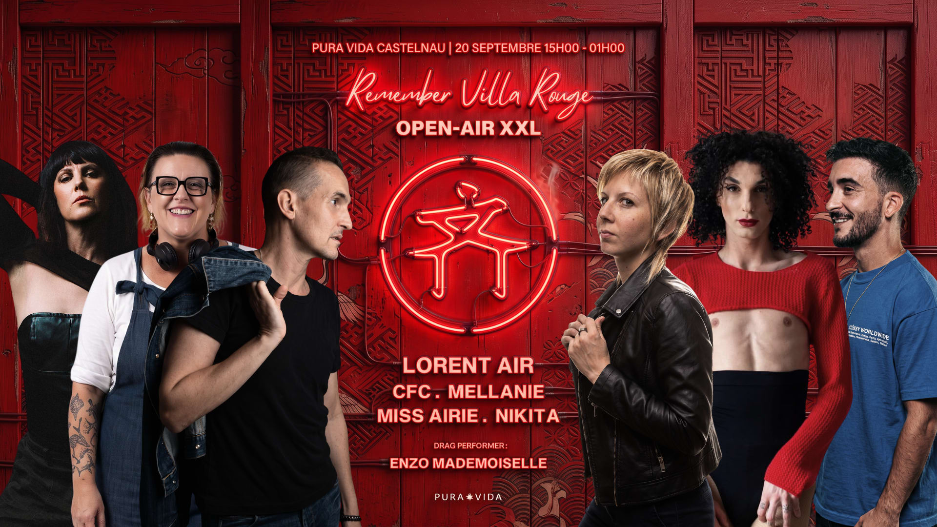 Remember Villa Rouge Open Air Xxl