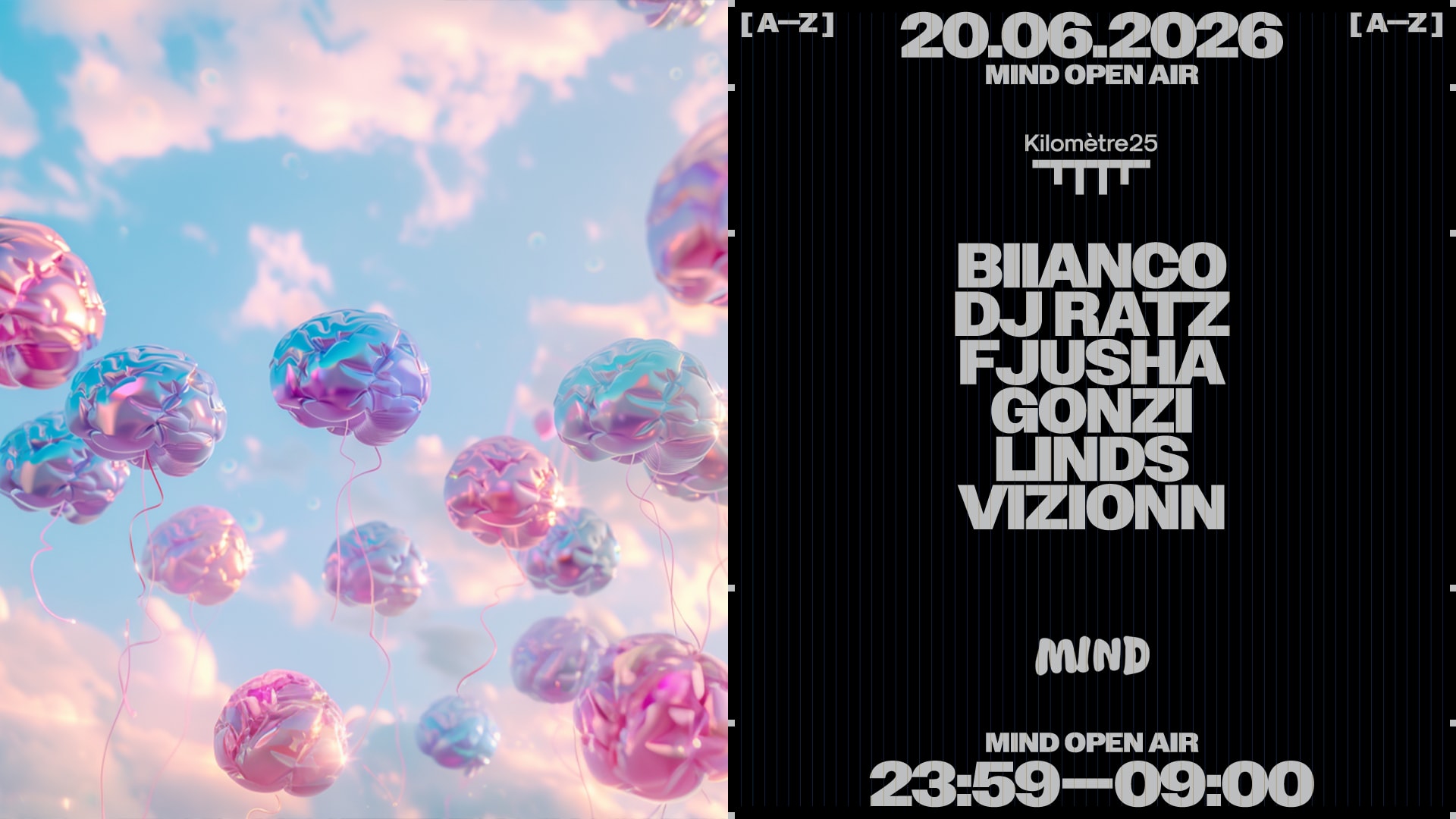 Mind : Vizionn, Biianco, Gonzi, Linds, Predacid, Dj Ratz