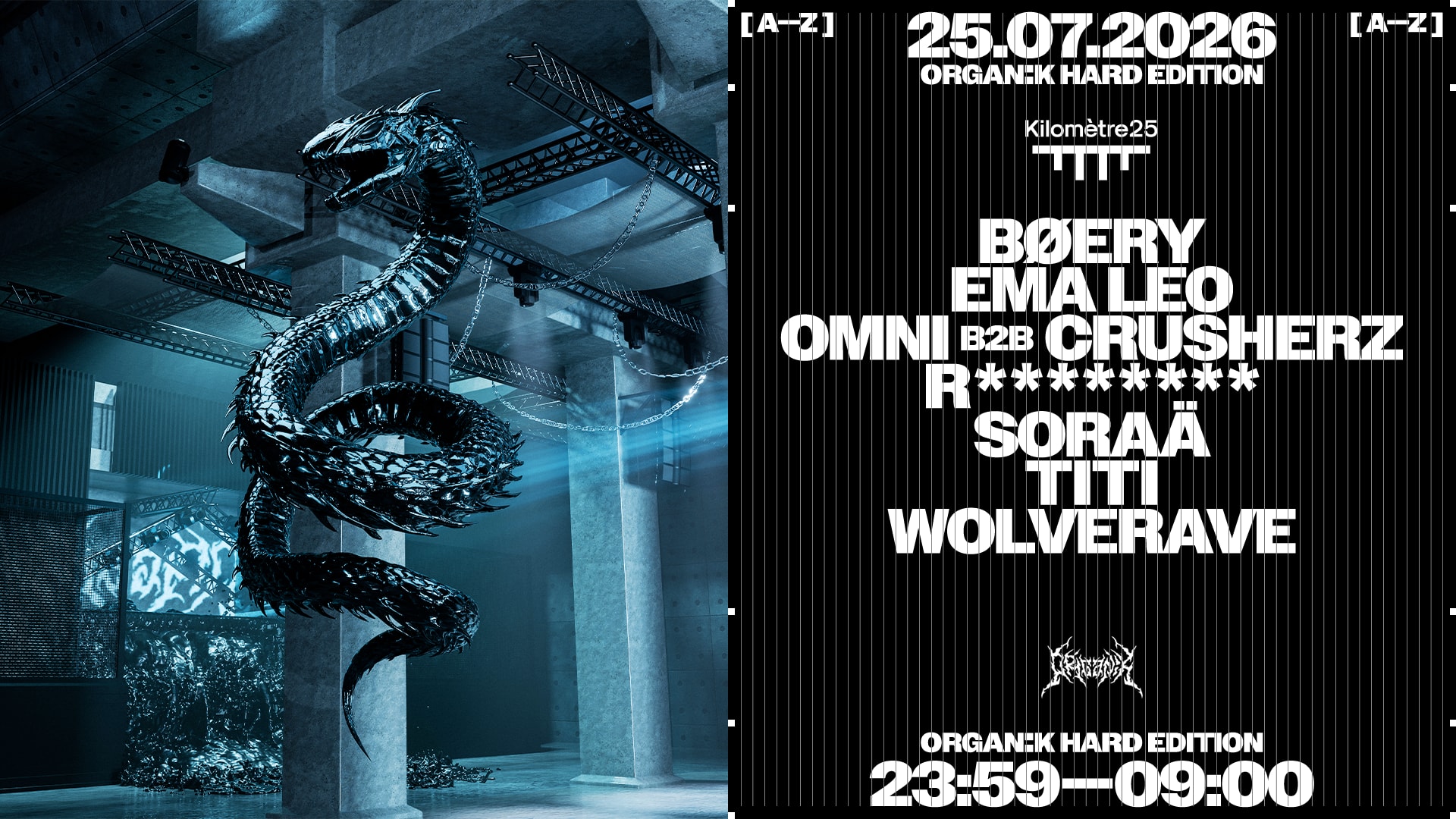 Organïk : Bøery, Titi, Ema Leo, Soraä, Secret Guest & More