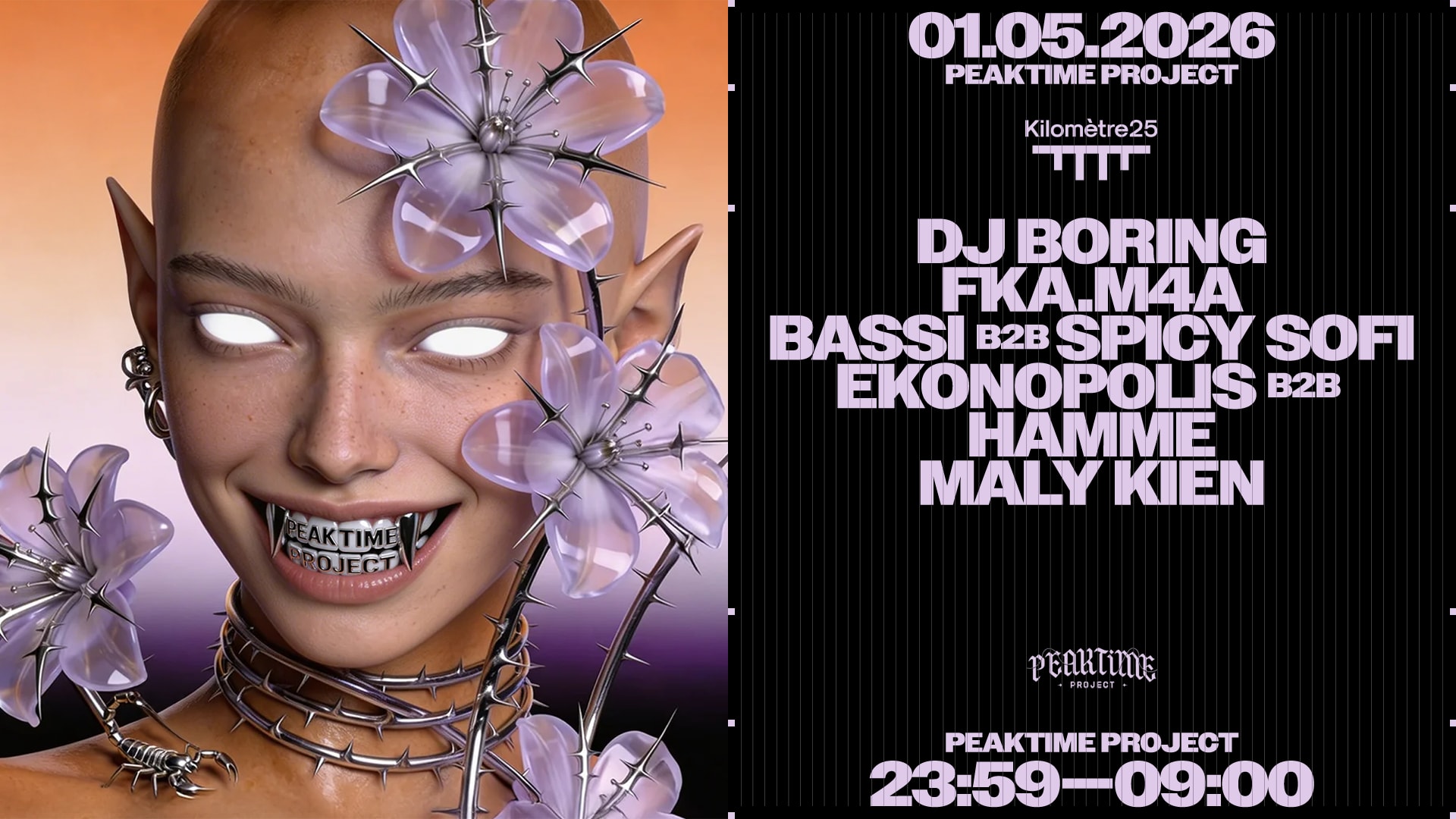 Peaktime : Dj Boring, Fka.M4a, Maly Kien & More