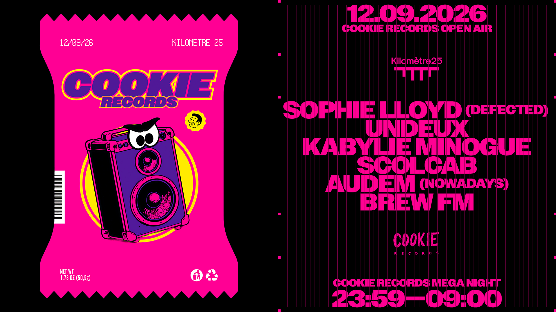 Cookie Records : Sophie Lloyd, Kabylie Minogue, Un*Deux