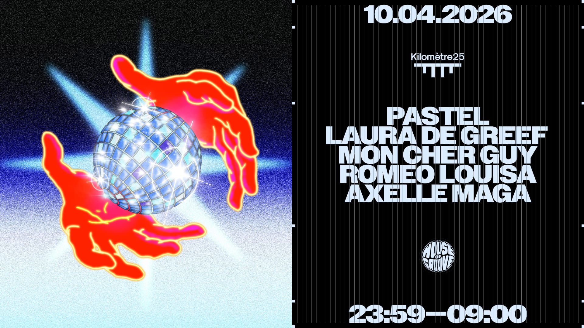 House Of Groove: Pastel, Mon Cher Guy, Laura De Greef & More
