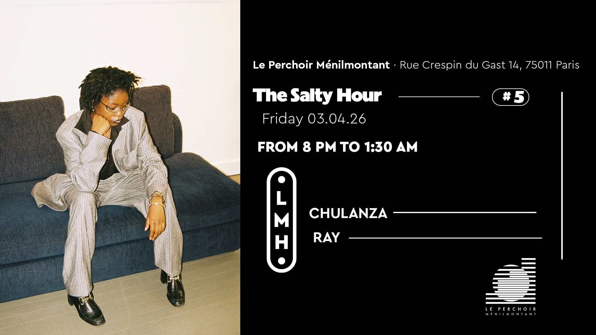 The Salty Hour #5 / Le Perchoir Ménilmontant