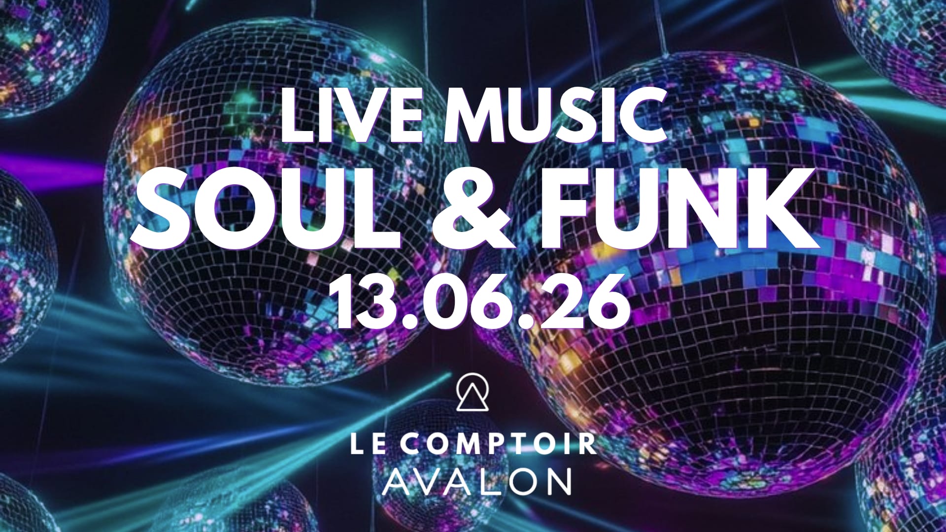 Soul & Funk Live Night - Comptoir Avalon