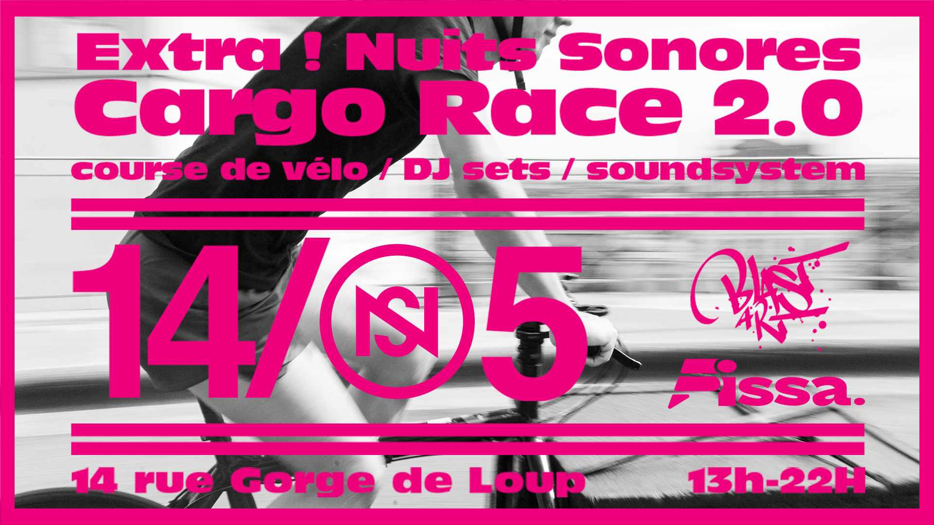 Extra Nuits Sonores : Cargo Race 2.0