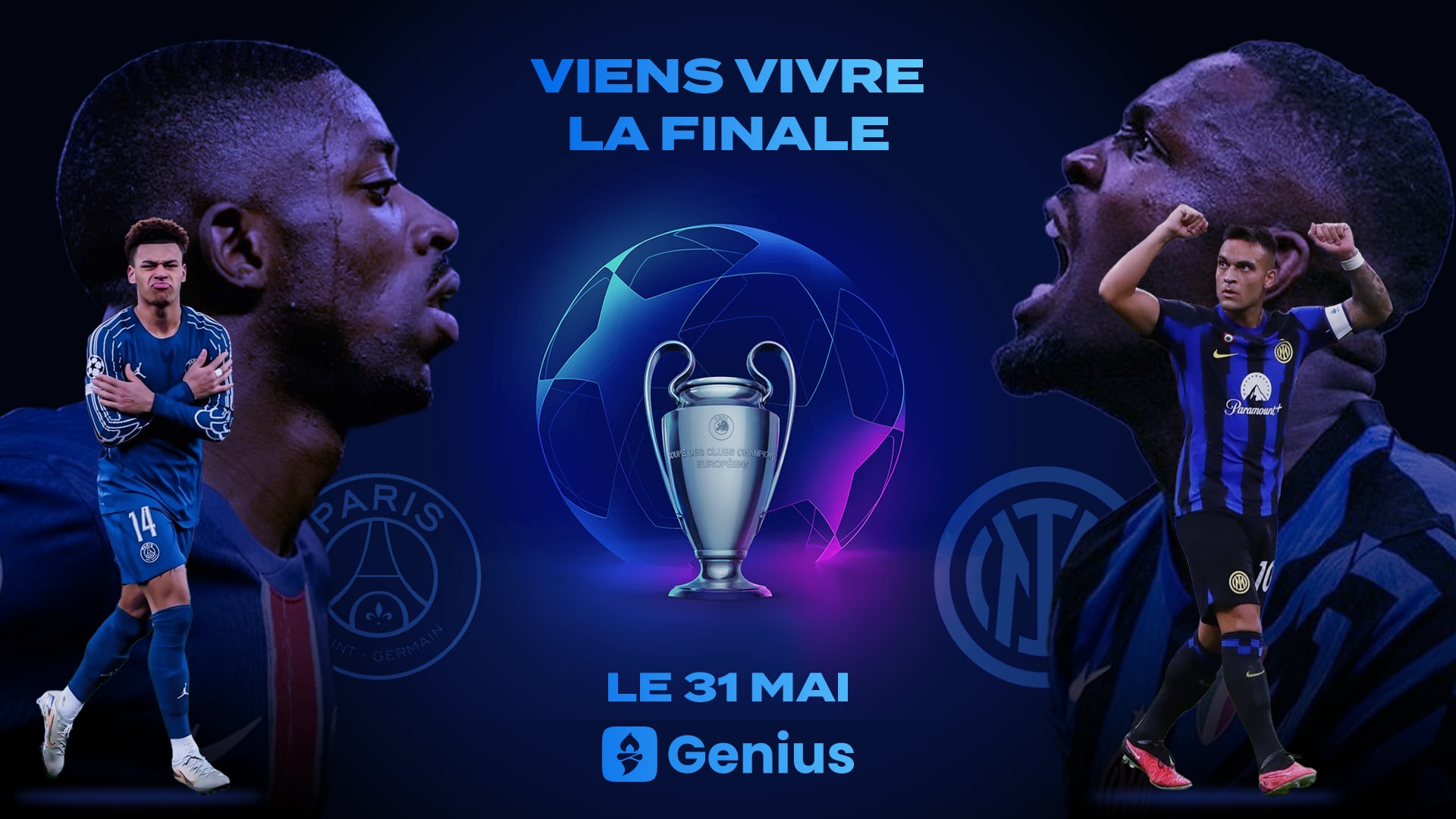 Finale Ldc - Psg Vs Milan - Fan Zone Genius