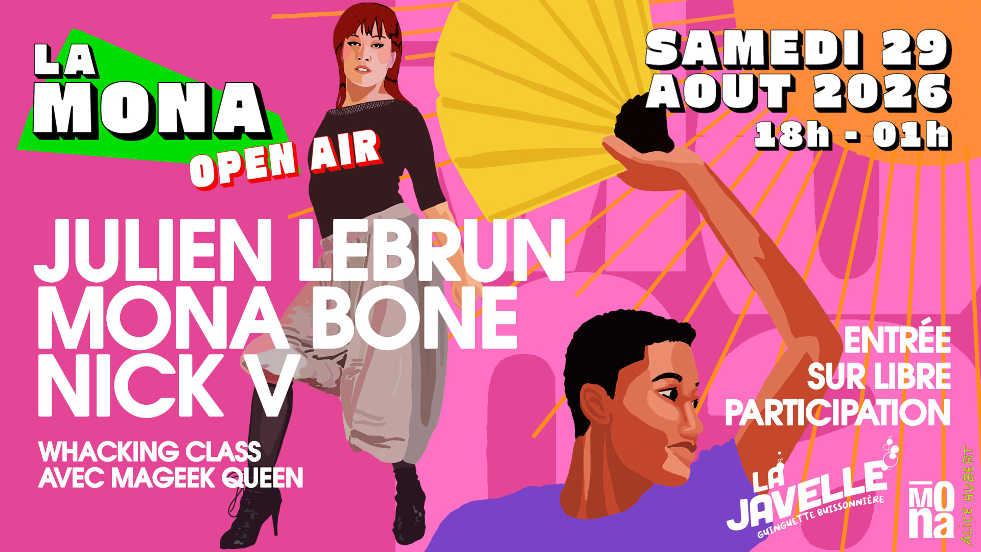 La Mona Open Air À La Javelle / Edition Rentrée (Prix Libre)