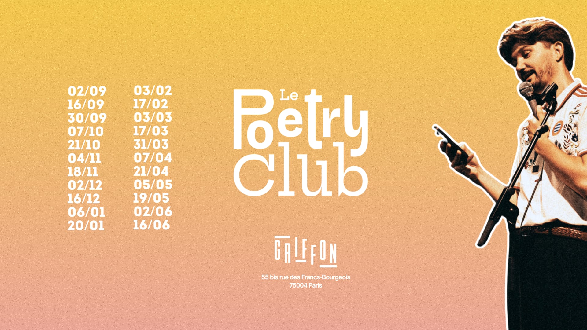Le Poetry Club - 04/11