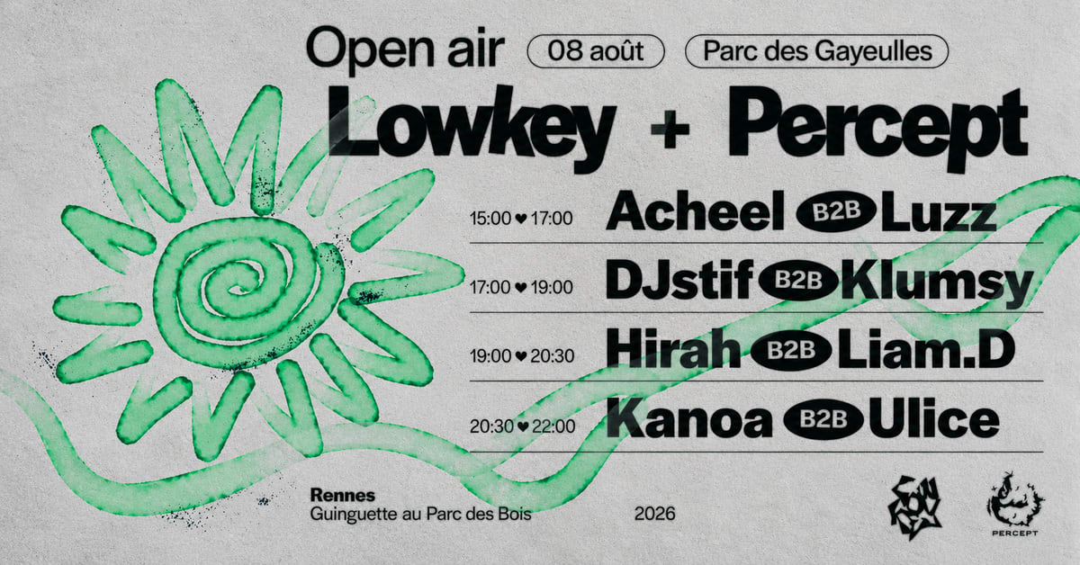 Open Air Lowkey + Percept π»
