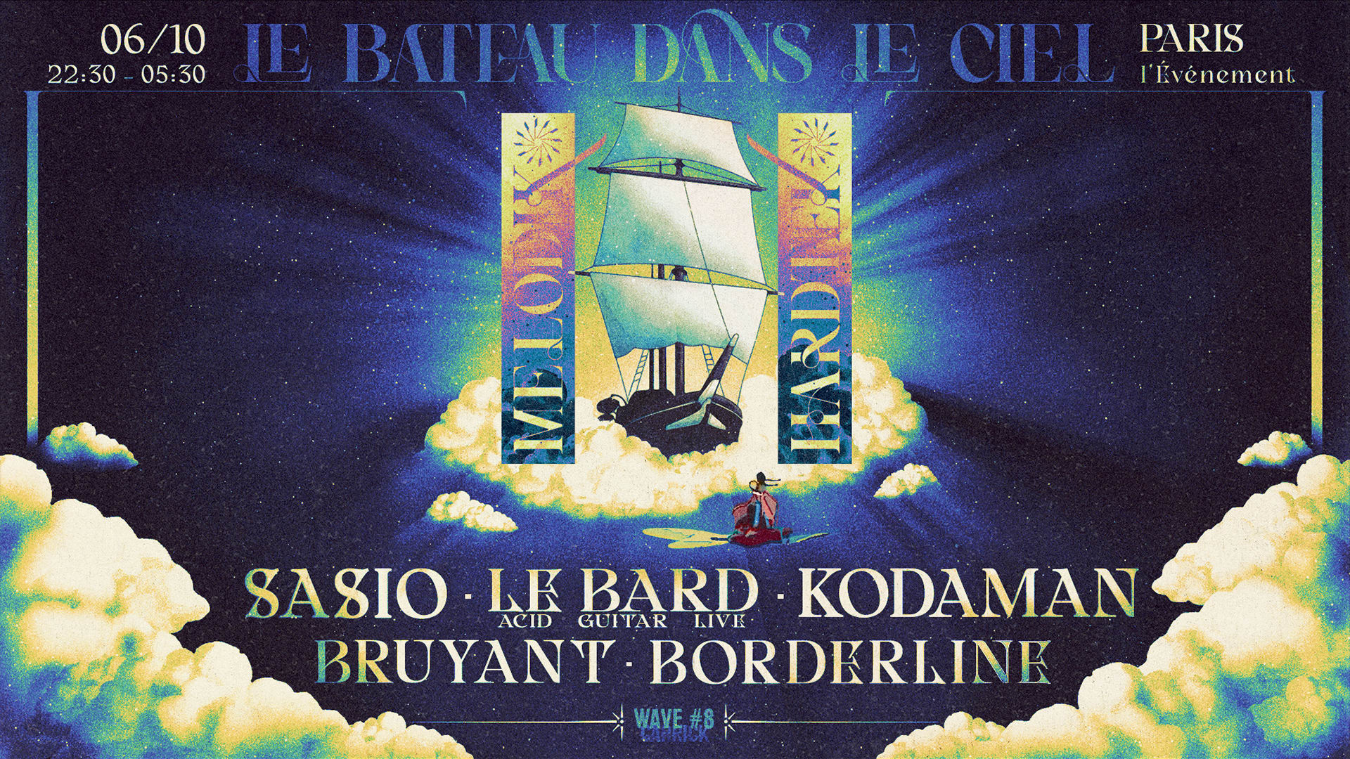 Wave #8 : Le Bateau Dans Le Ciel