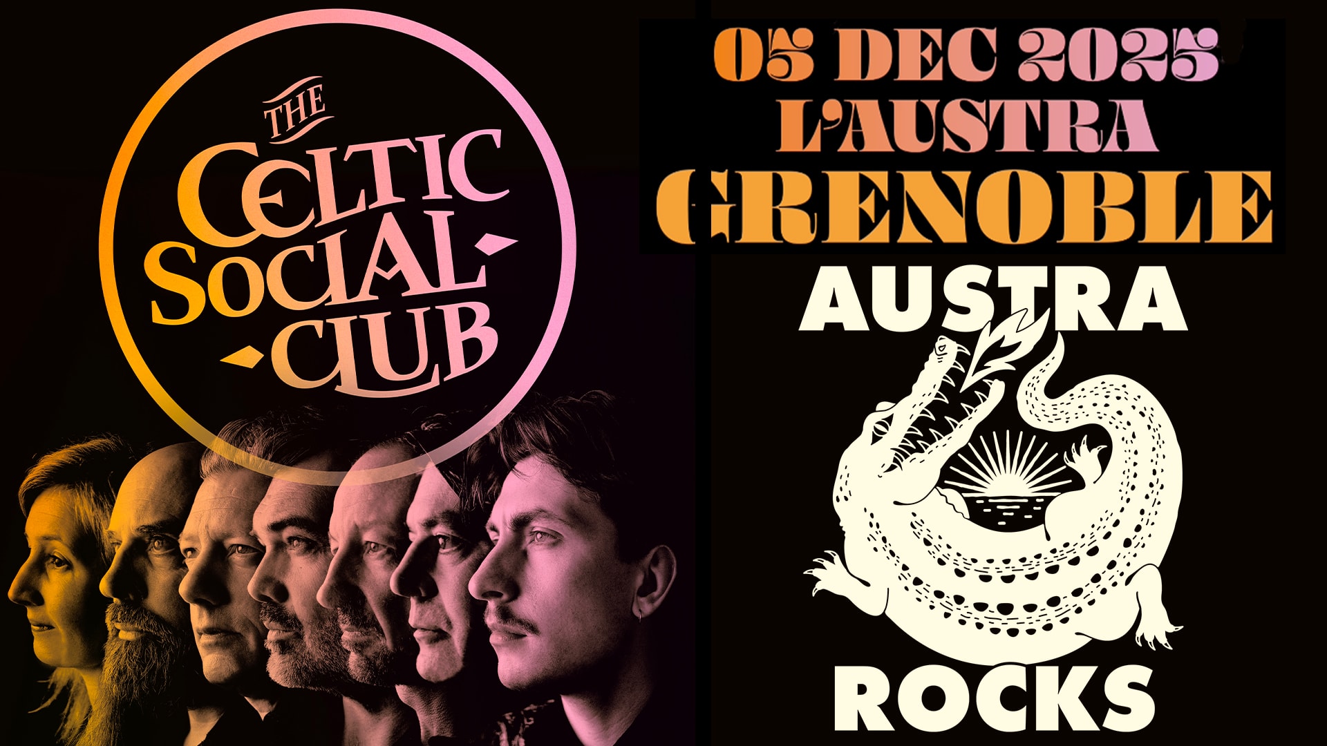 The Celtic Social Club + Matt Fred’M – Live À L’Austra Rocks
