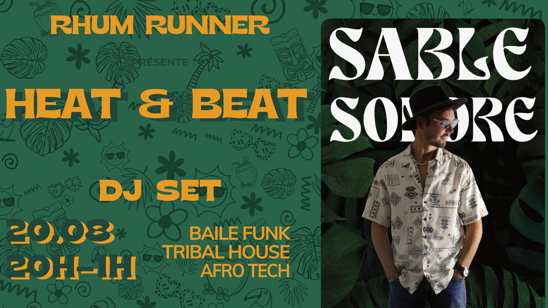 Heat&Beat X Sable Sonore 20.08