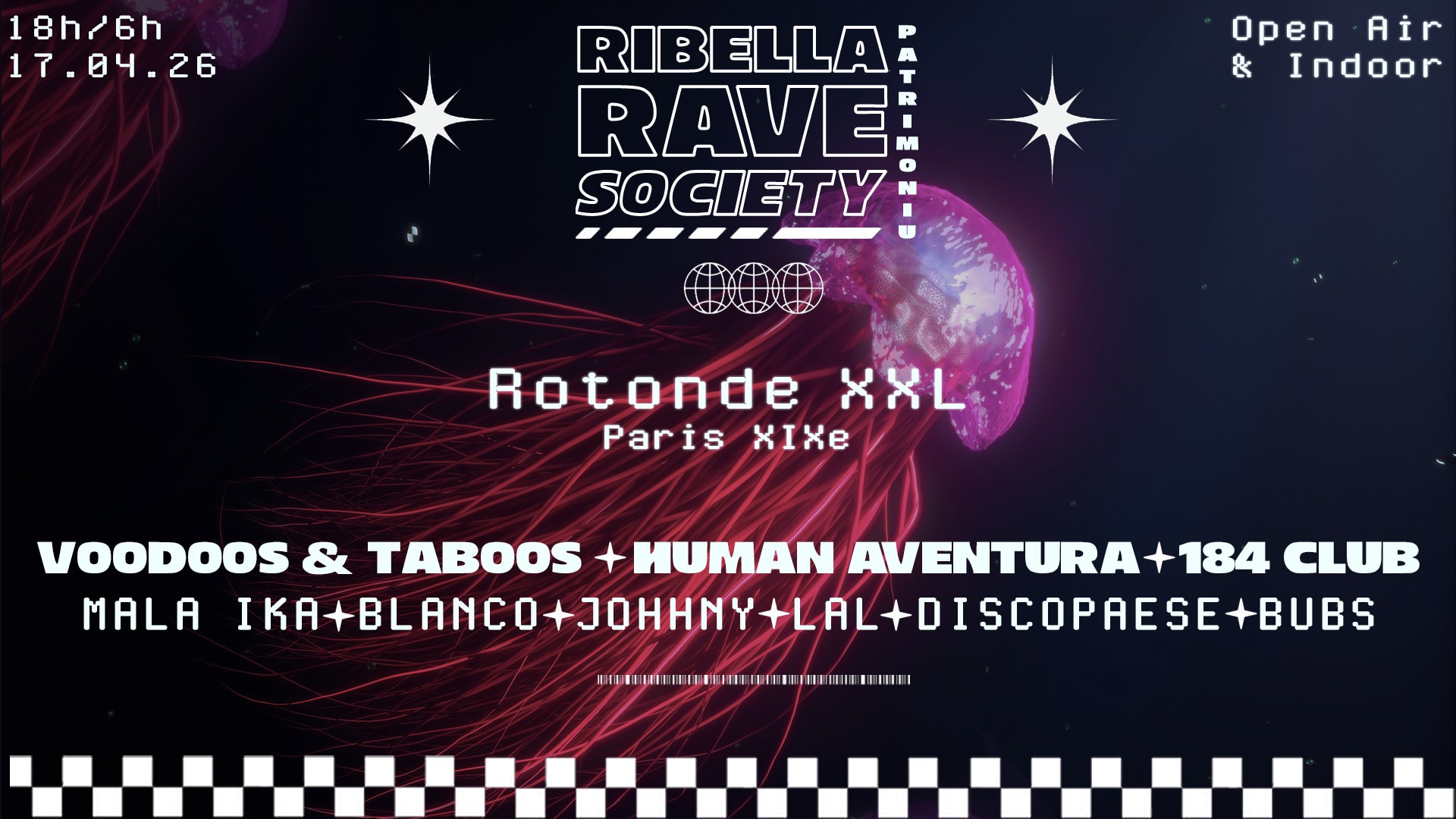 Ribella Rave Society : Voodoos & Taboos & More