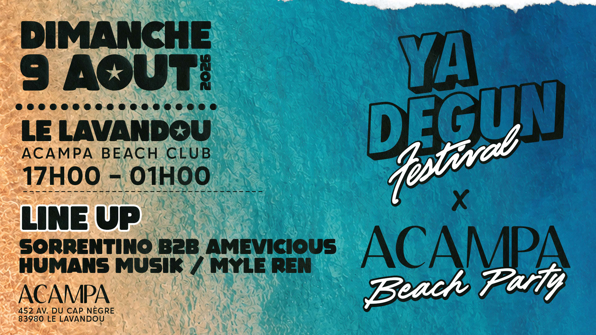 Acampa X Y'a Degun Festival