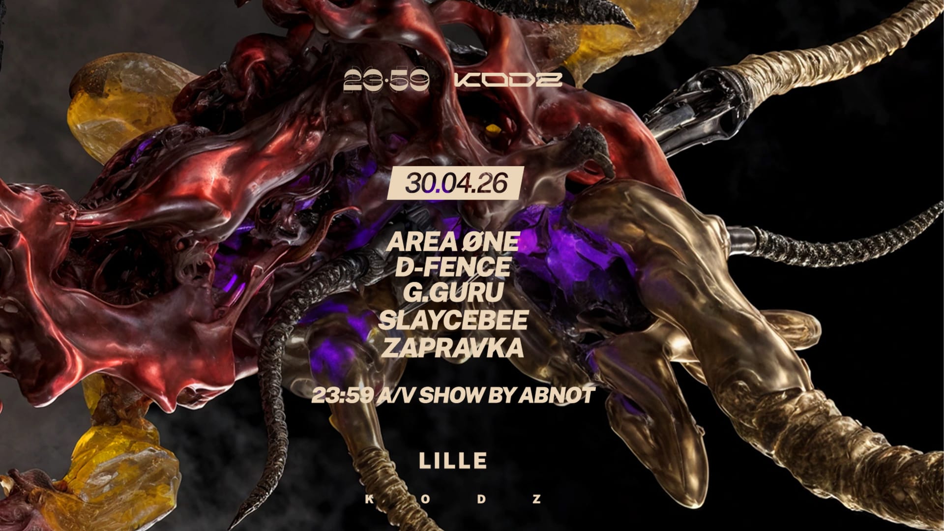 Kodz X 23:59 : Zapravka, D-Fence, Area One, Kuki, G.Guru