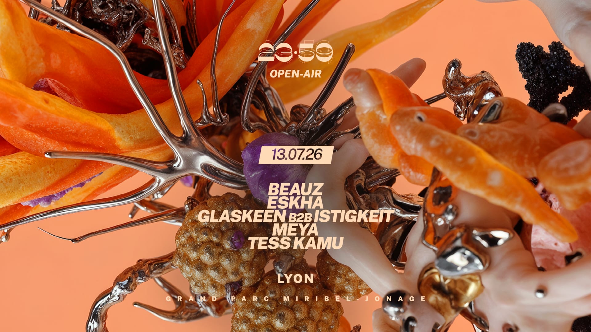 23:59 - Open-Air : Beauz, Eskha, Istigkeit B2b Glaskeen