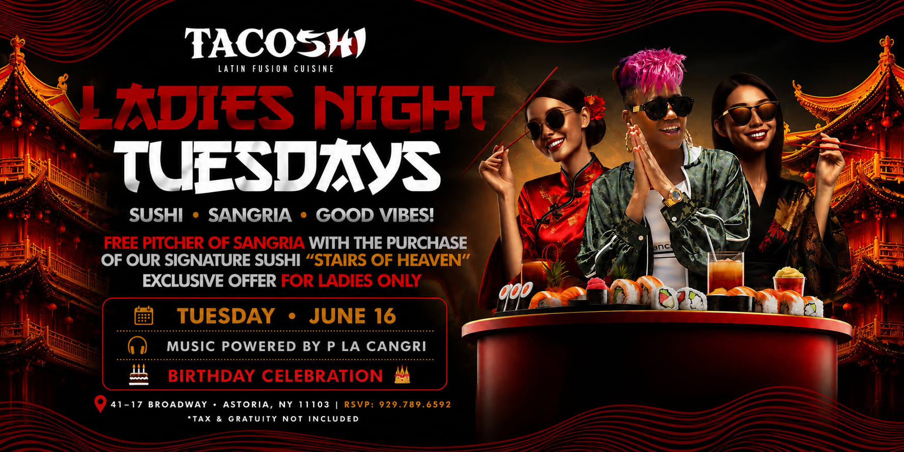 P La Cangri Birthday Bash At Tacoshi