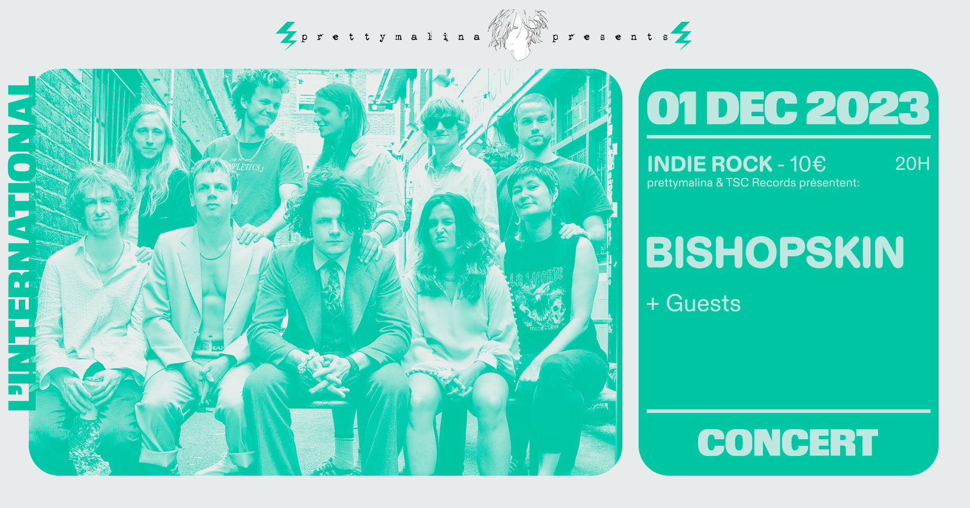 Bishopskin En Concert ! + Guest
