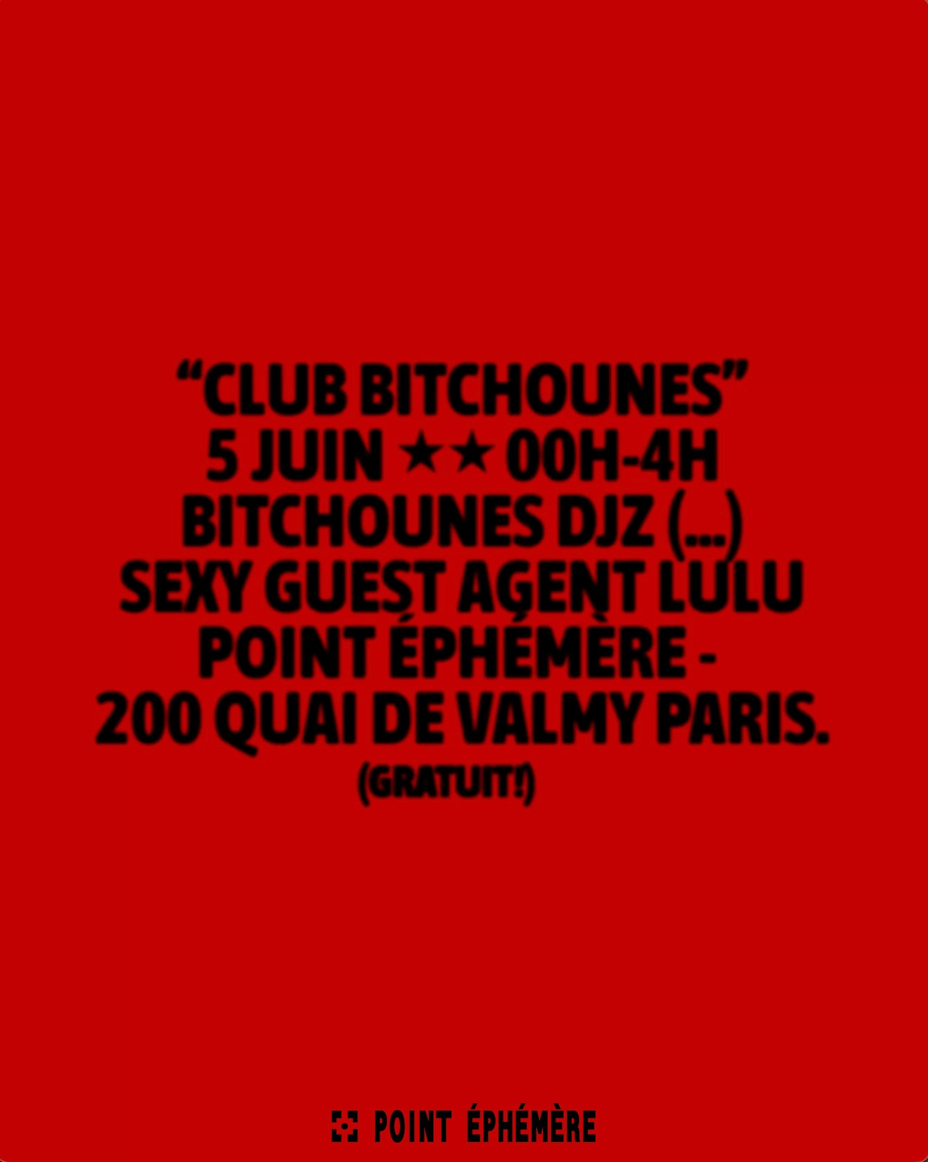 Club Bitchounes Take Over