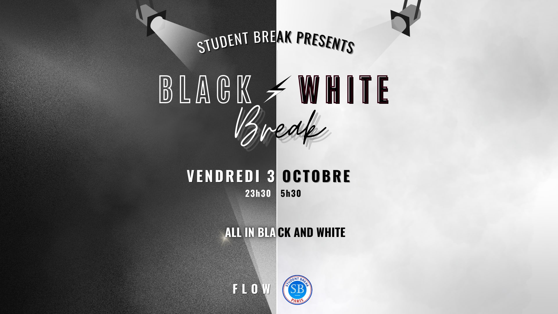 Black-White Break - Flow