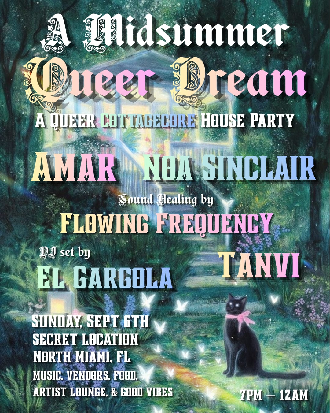 A Midsummer Queer Dream: A Cottagecore House Party